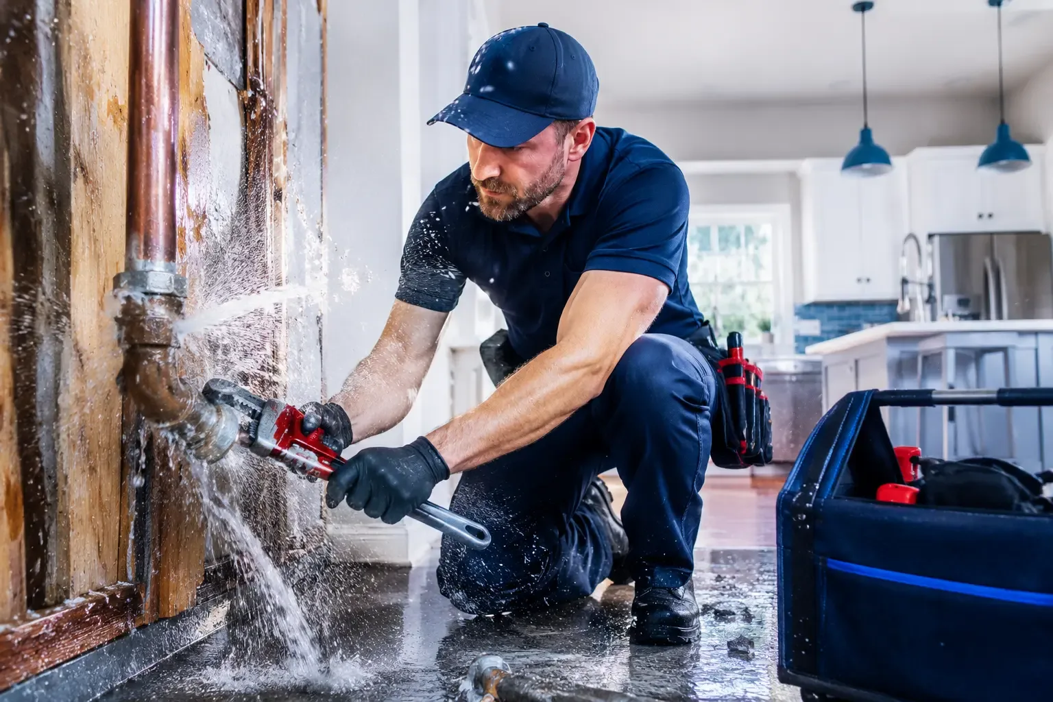Local emergency pipe repair professionals in Burbank, OK